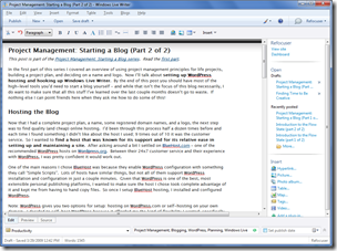 Windows Live Writer